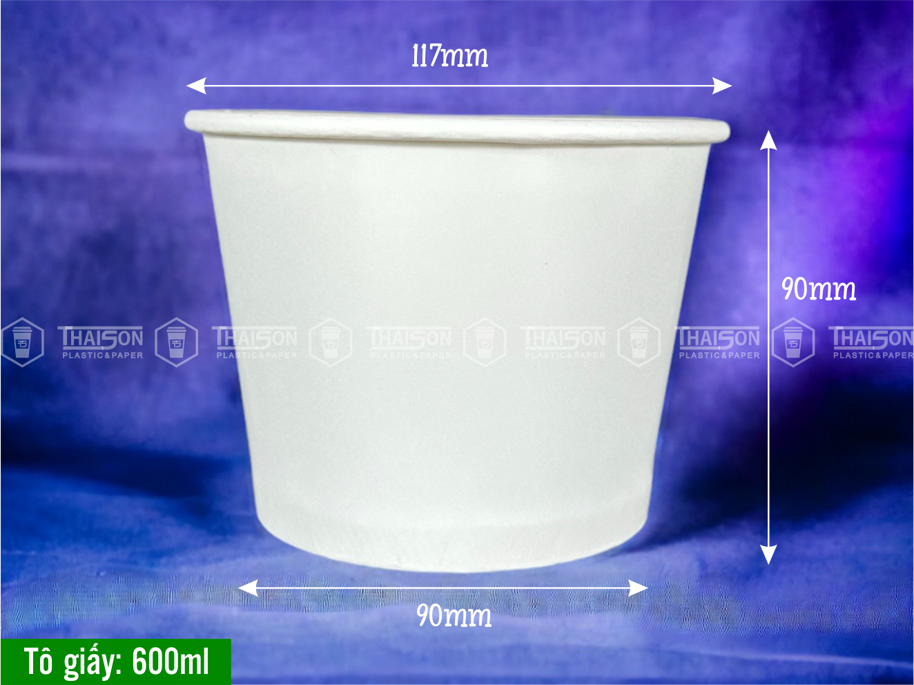 Tô Giấy 600ml