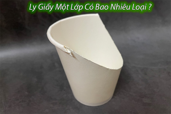 Các Loại Ly Giấy Một Lớp