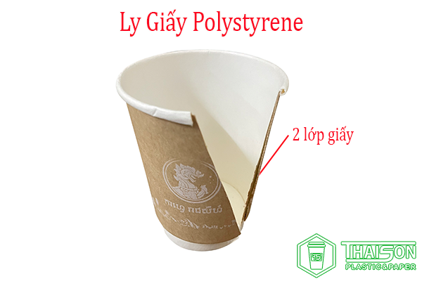 Loại ly giấy Polystyrene