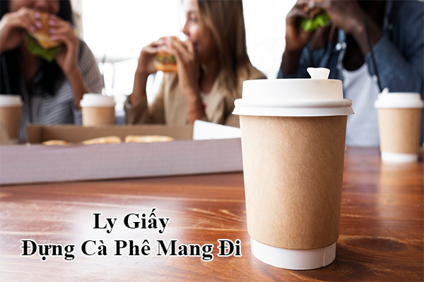 Ly Giấy Đựng Thức Uống Cà Phê Mang Đi